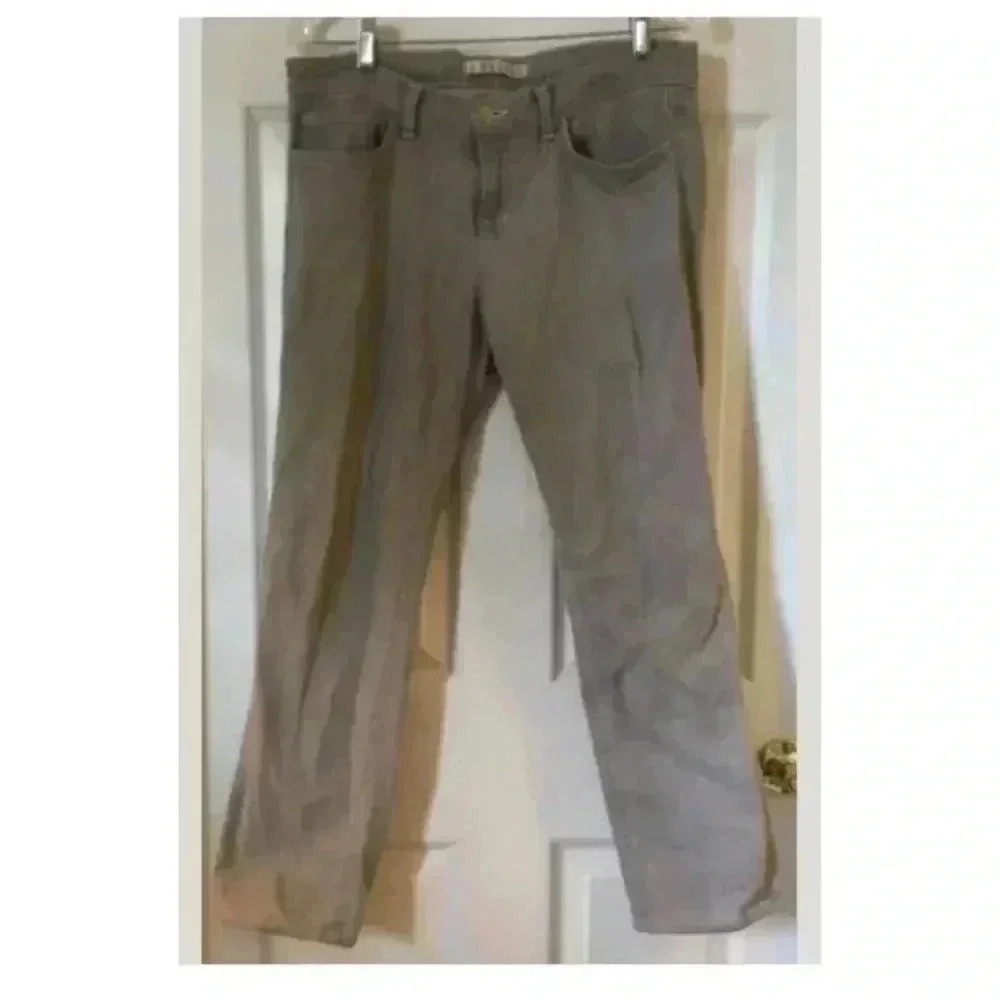 Women’s J BRAND gray stretch straight leg jeans sz 30 EUC pants cut #718